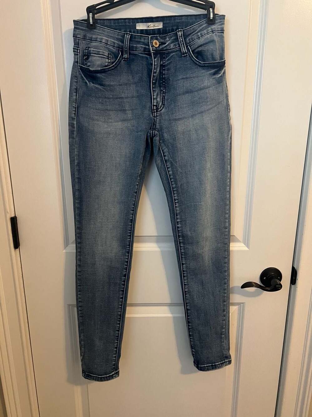 KanCan High Rise Skinny Jeans Acid Wash Blue KC11214HRL